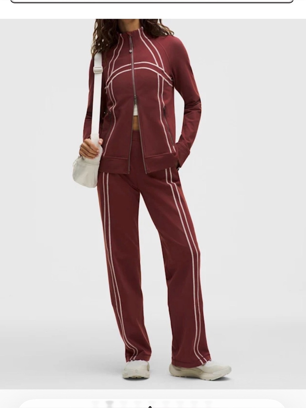 lululemon athletica Tracksuit Fall 2025  Rockwood with white piping